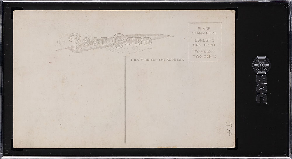1910 PC805 Novelty Cutlery Postcard Roger Bresnahan SGC GOOD+ 2.5