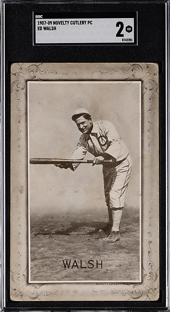 1910 PC805 Novelty Cutlery Postcard Ed Walsh SGC GOOD 2