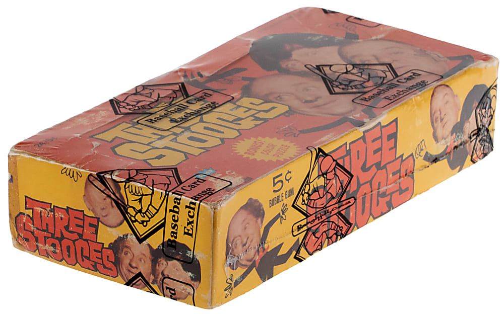1966 Fleer Three Stooges Unopened Wax Box (24 Packs) - BBCE