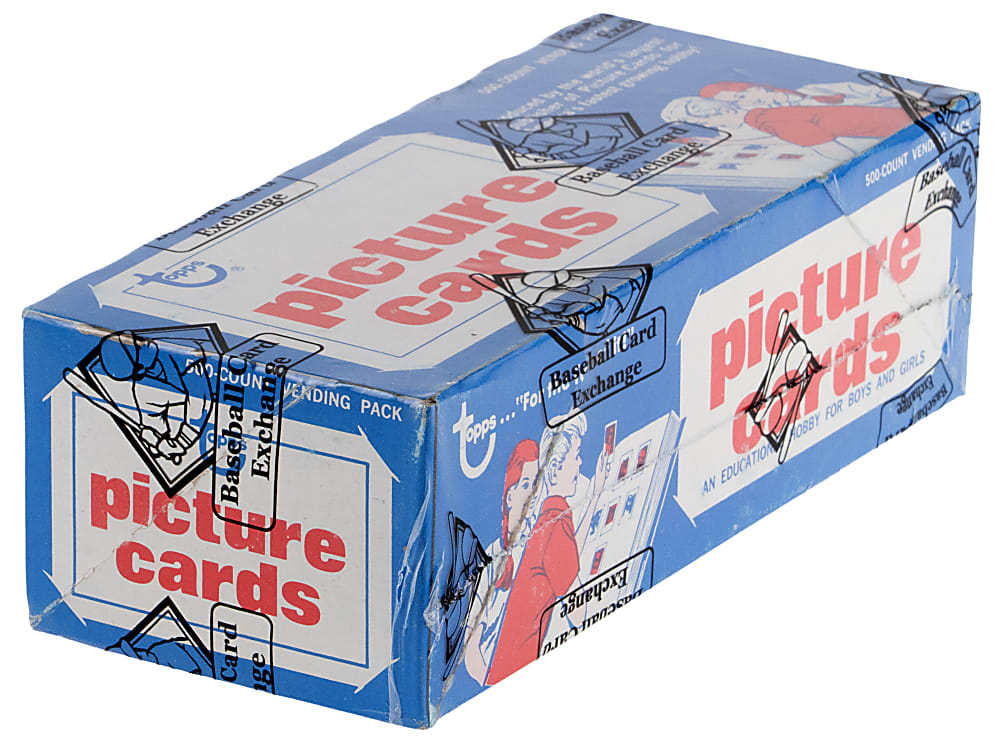 1980 Topps Unopened Vending Box FASC - BBCE