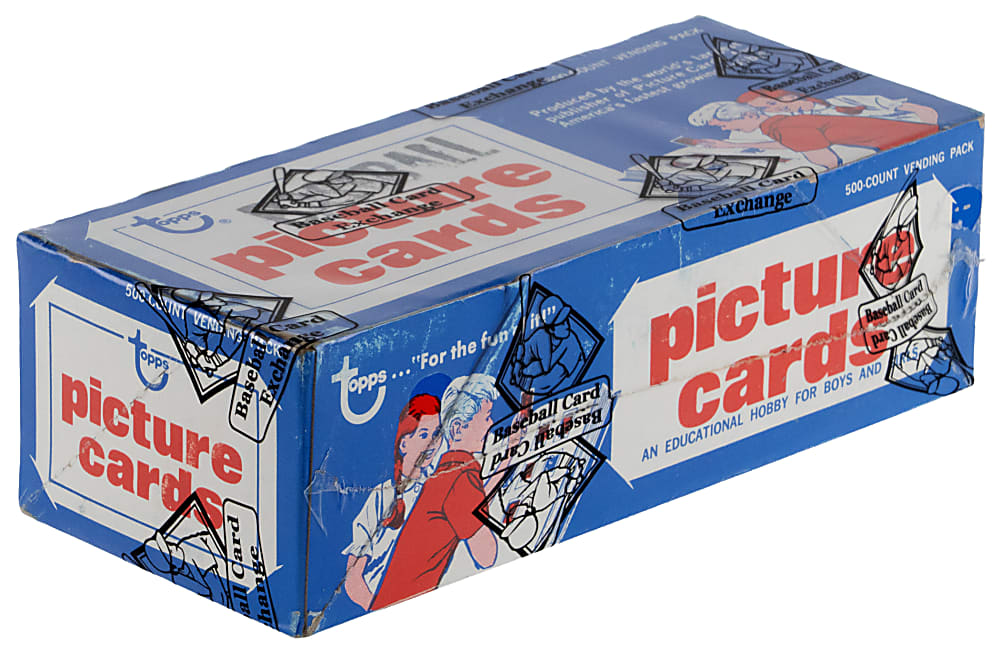 1978 Topps Unopened Vending Box FASC - BBCE