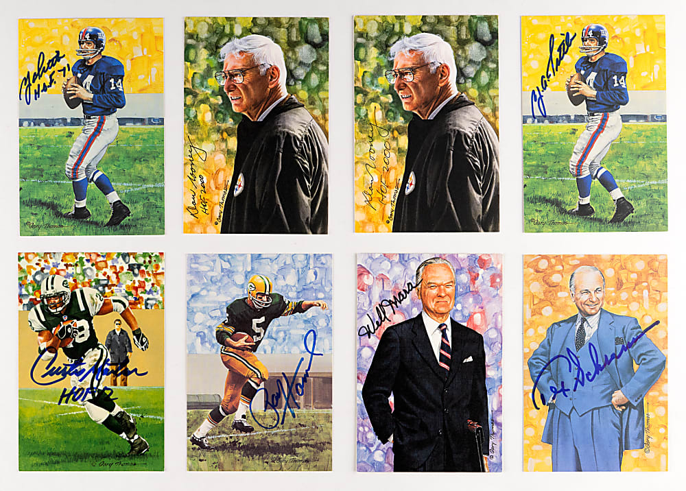 Goal Line Art Collection (175) with (25) Signed, (5) Blue Seals (#/50) and Boxed Sets & Near Complete Sets