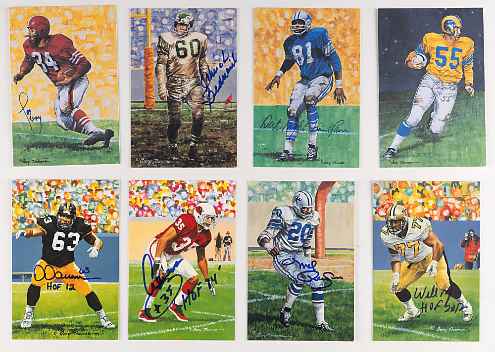 Goal Line Art Collection (175) with (25) Signed, (5) Blue Seals (#/50) and Boxed Sets & Near Complete Sets