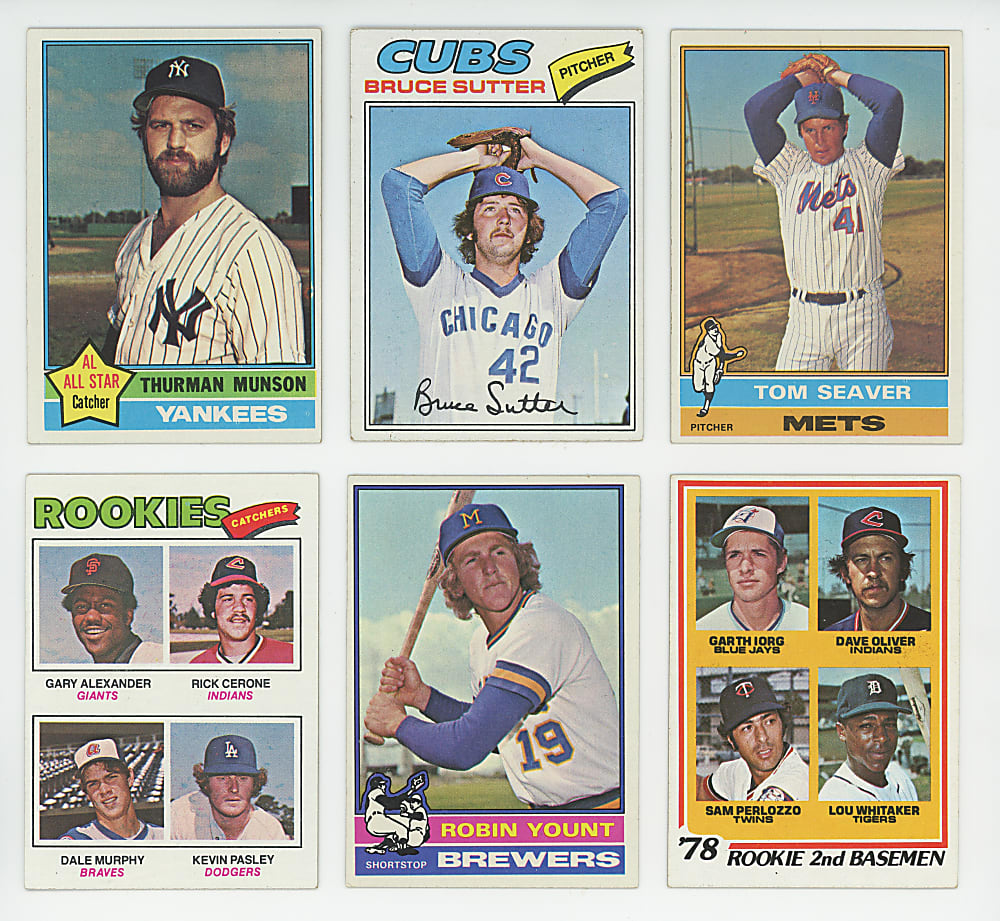 1976-1980 Topps Complete Set Run with 1976 Traded