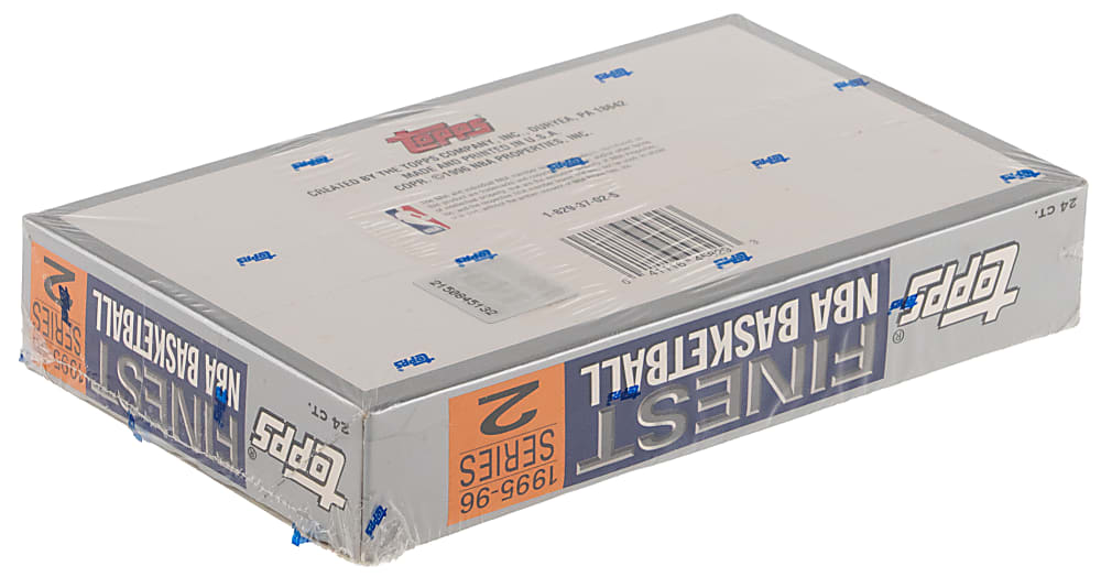 1995-1996 Topps Finest Basketball Series 2 Factory Sealed Box (24 Packs)