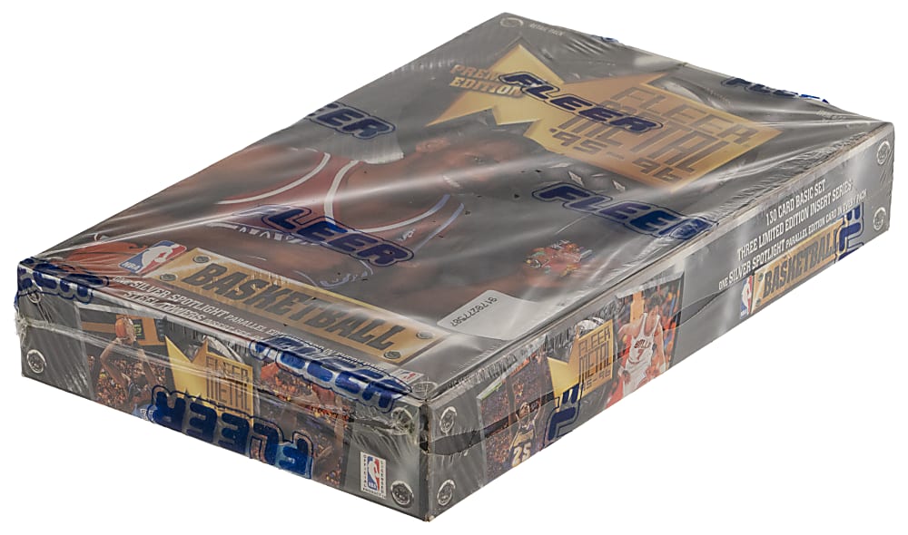 1995-1996 Fleer Metal Basketball Factory Sealed Retail Box (36 Packs)