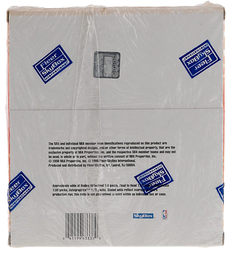 1996-1997 NBA Hoops Basketball Series 1 Factory Sealed Retail Box (36 Packs)