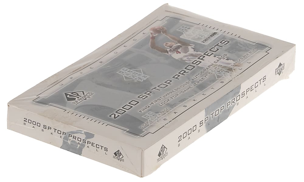 2000-2001 Upper Deck SP Basketball Top Prospects Factory Sealed Box (15 Packs)