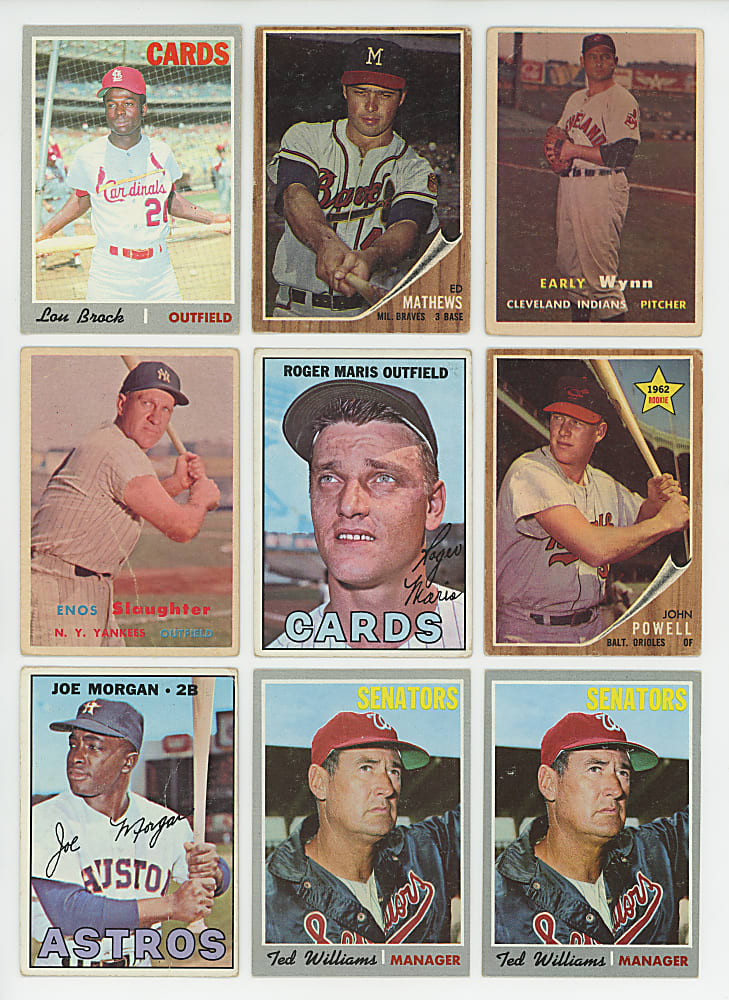 1957-1975 Topps Shoebox Collection (775+) with (100+) Hall of Famers & Stars