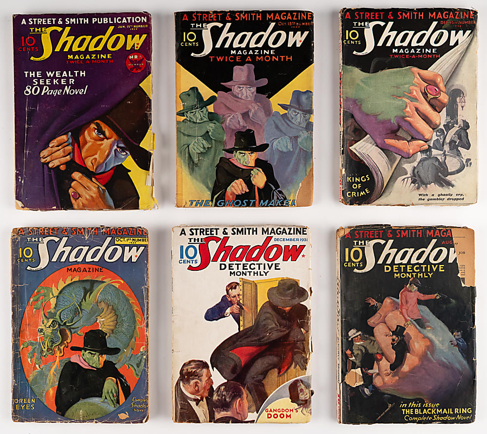 1931-1935 Street & Smith The Shadow Pulp Magazines (24)