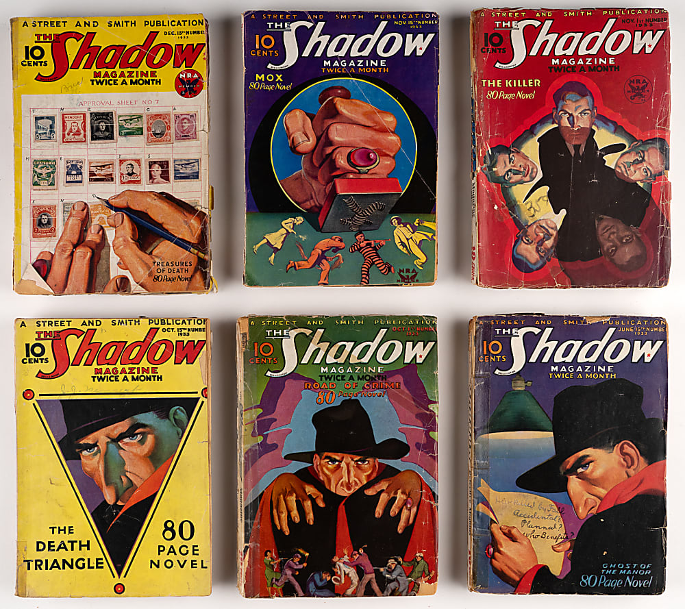 1931-1935 Street & Smith The Shadow Pulp Magazines (24)