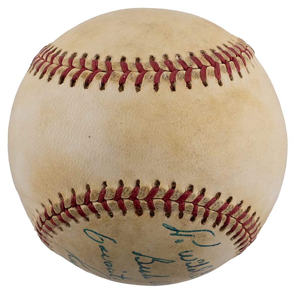 Roger Maris Single-Signed Baseball - Full JSA LOA
