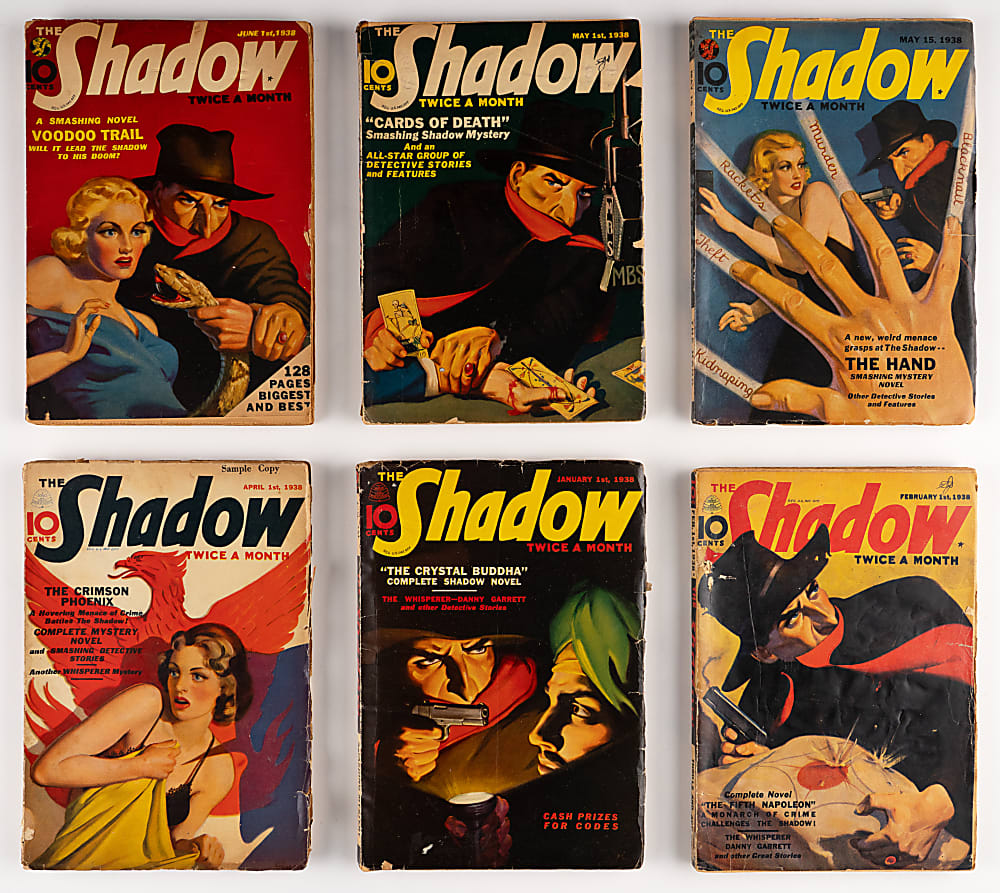 1938-1939 Street & Smith The Shadow Pulp Magazine Collection (27)