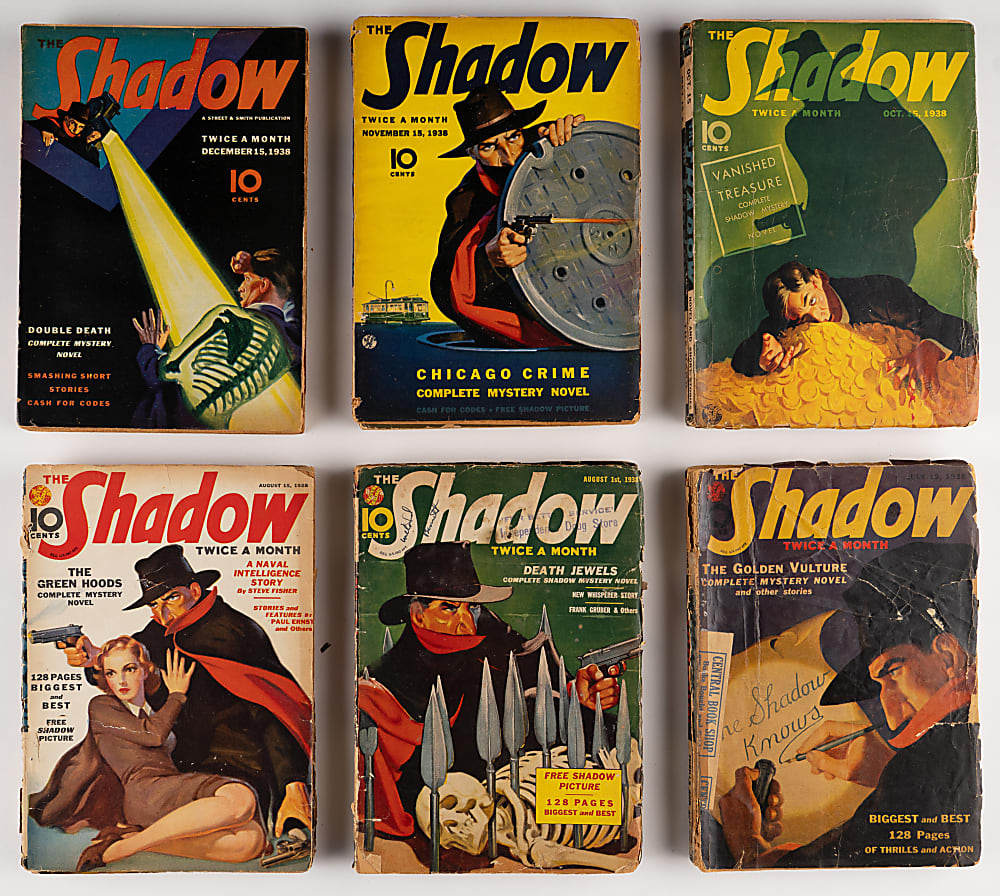 1938-1939 Street & Smith The Shadow Pulp Magazine Collection (27)
