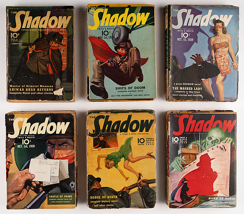 1938-1939 Street & Smith The Shadow Pulp Magazine Collection (27)