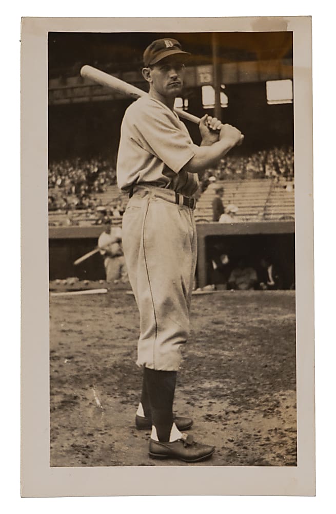 Circa 1938-1942 Charley Gehringer Type I Original Photo - PSA