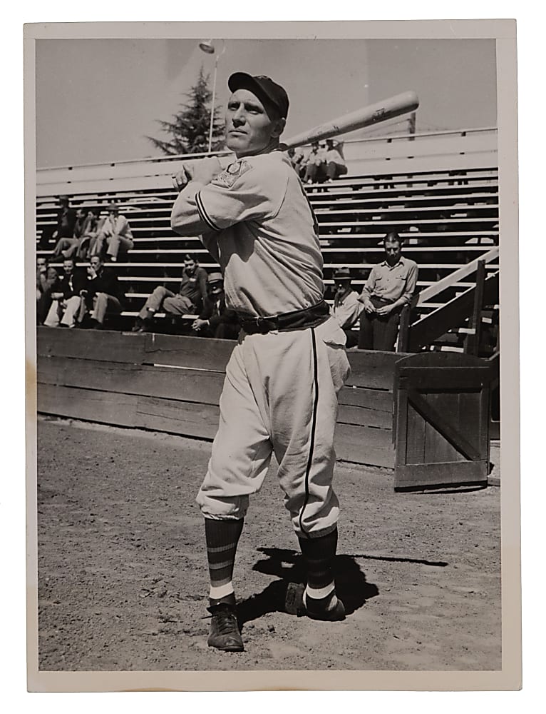 Circa 1939 Chuck Klein Type I Original News Service Photo - PSA