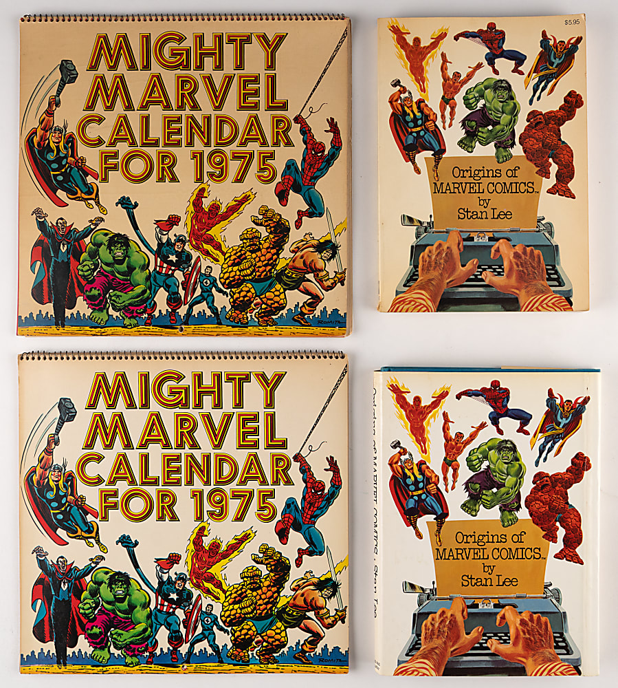 1969-1995 Comic Book Fanzine/Calendar/Oddball Collection (16) with Marvel Foom #10 New X-Men Cover