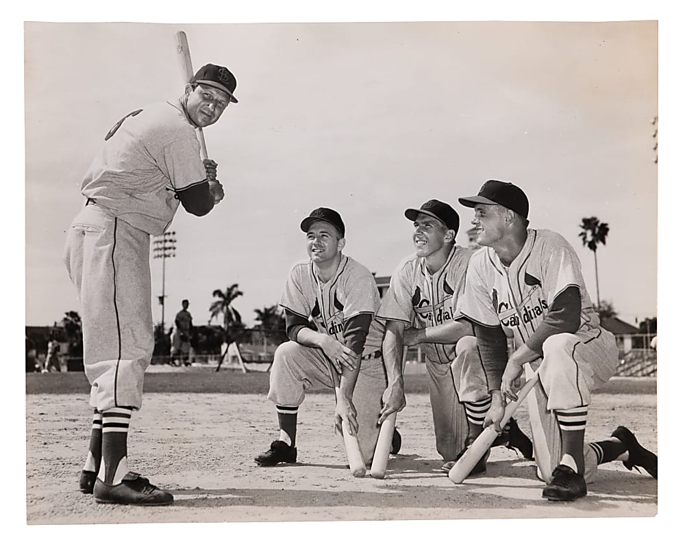 1953 Stan Musial Type I Original Photo - PSA