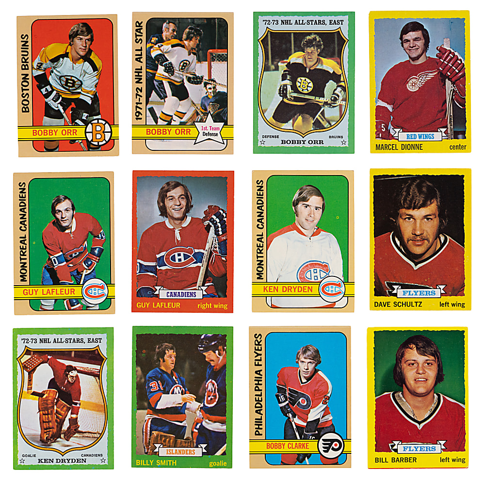1972-1973 & 1973-1974 Topps Hockey Complete Set Pair - Clean!