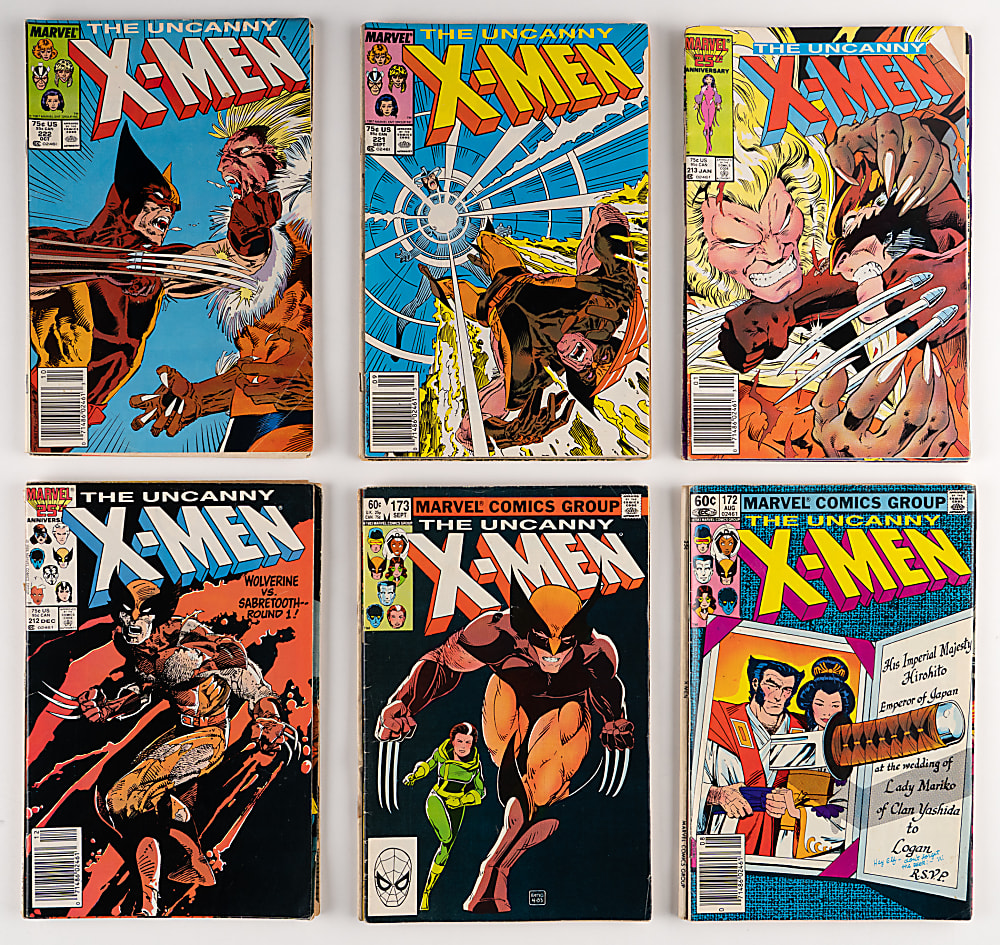 1966-2011 Marvel The X-Men First Series #25-#544 Partial Run (400+) with Key Issues & Extras