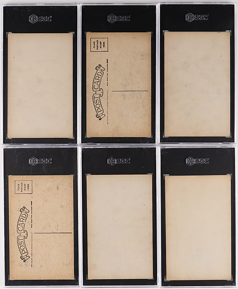 1926-1929 Exhibits Philadelphia Phillies SGC Graded Collection (6)