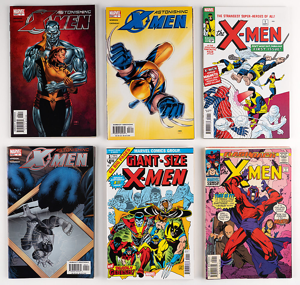 1979-2019 Marvel X-Men Related Comic Treasure Chest Bundle (551) with 2nd Series Near Complete Run (261/275)