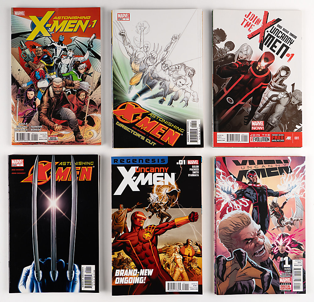 1979-2019 Marvel X-Men Related Comic Treasure Chest Bundle (551) with 2nd Series Near Complete Run (261/275)