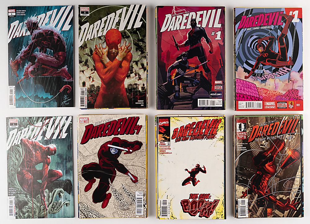 1960s-2020s Marvel Daredevil Comic Book Massive Collection (750+) with First Series Near-Complete Run (336/380)