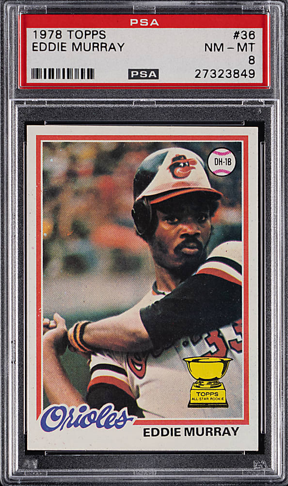1978 Topps #26 Eddie Murray Rookie PSA NM-MT 8