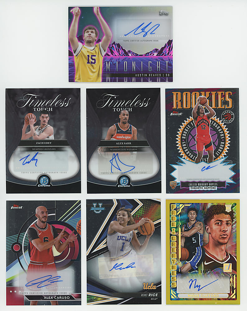 Modern Basketball Certified Autograph Collection (118) with Many Rookies