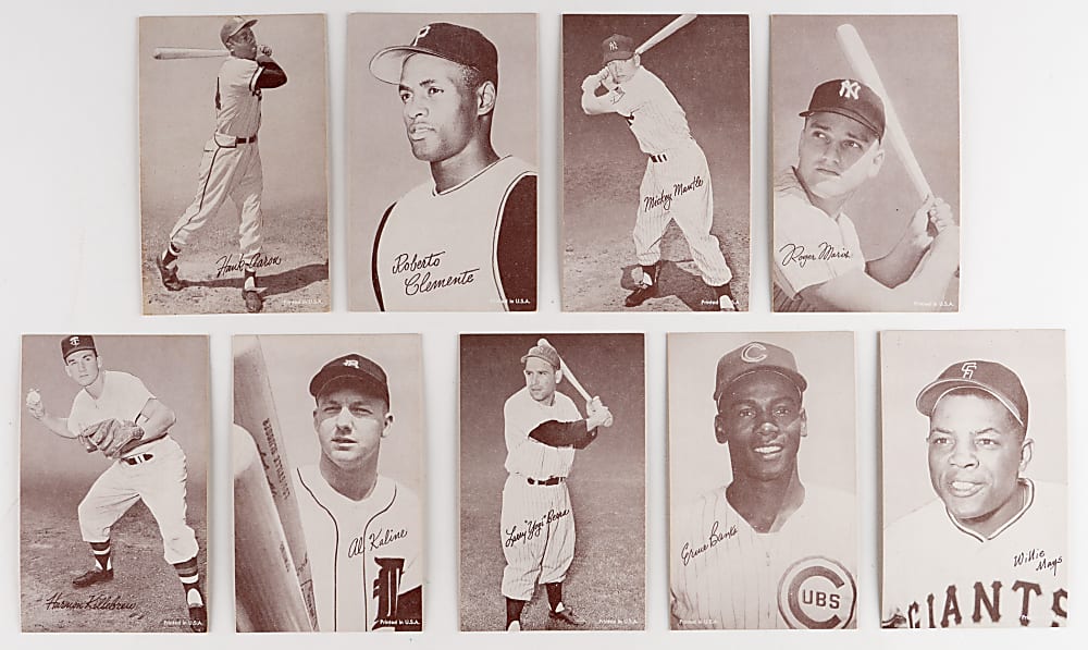 1962 Stat Back Exhibits Complete Set (32) - Clean!