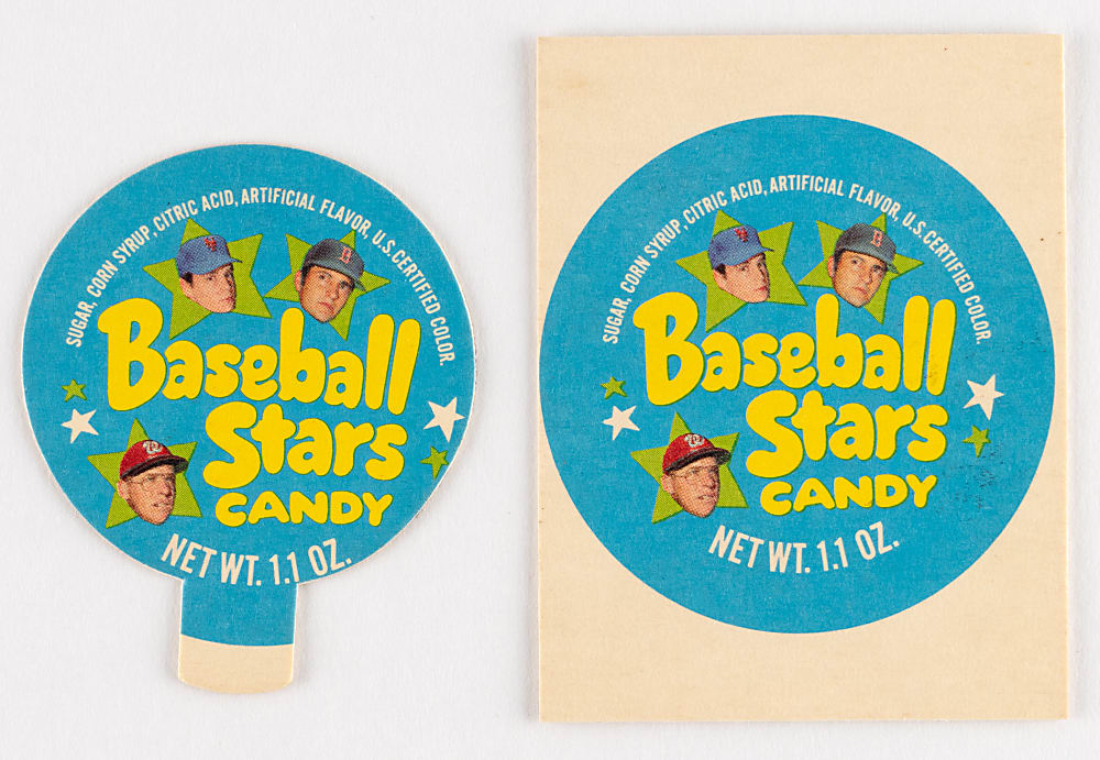 1970 Topps Candy Lids Frank Robinson Disc & Proof Pair - Very Tough & Clean!