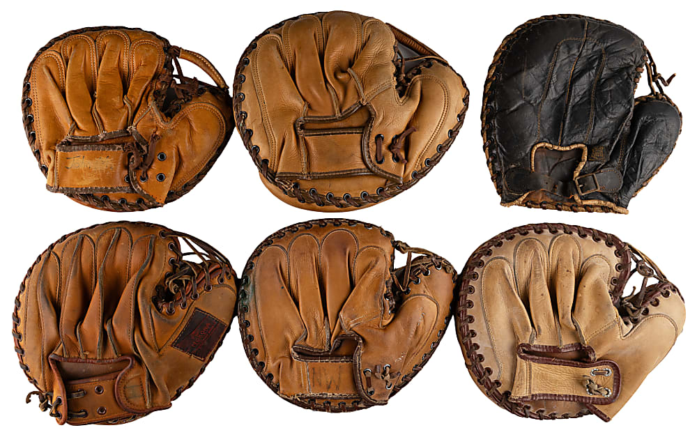 1910s-1970s Store Model Baseball Gloves (20)