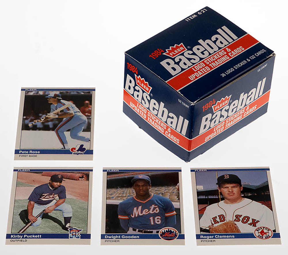 1984 Fleer Update Complete Set (132) in Original Factory Box