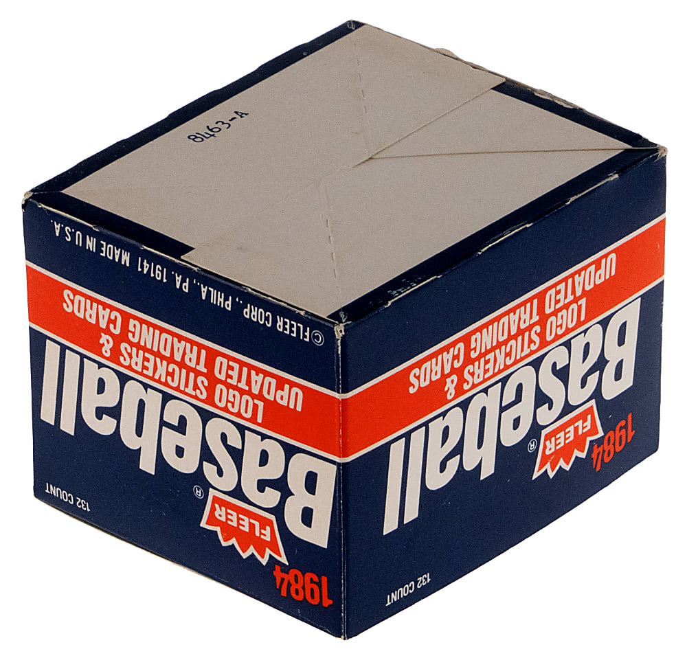 1984 Fleer Update Complete Set (132) in Original Factory Box