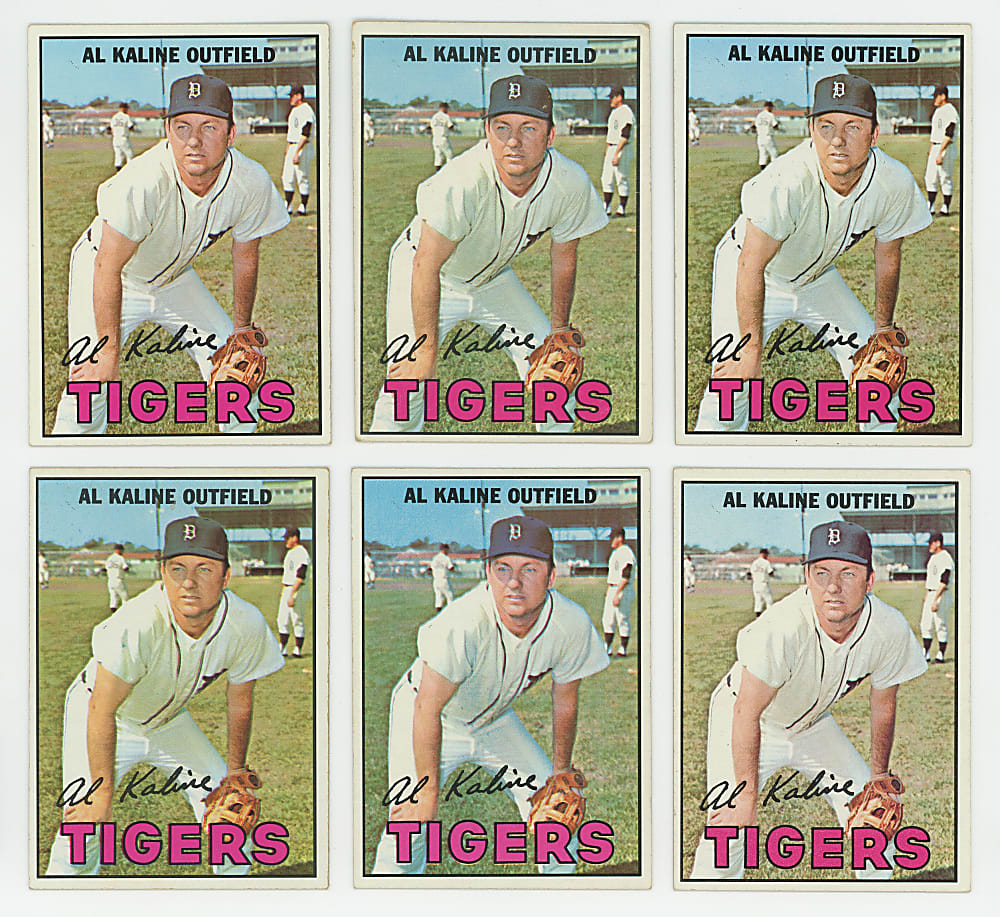 1967-1969 Topps Shoebox Collection (700+) with (125+) Hall of Famers