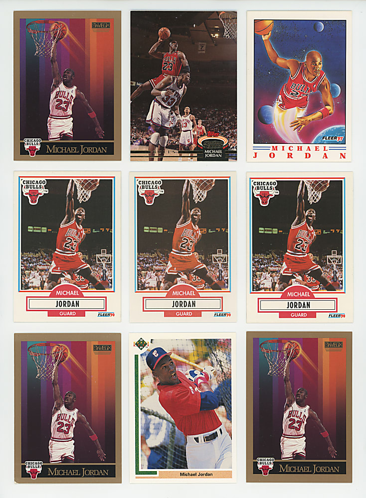 1988-2010 Michael Jordan Collection (78) with Inserts