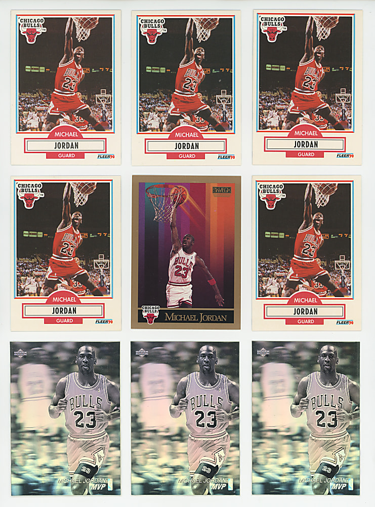 1988-2010 Michael Jordan Collection (78) with Inserts