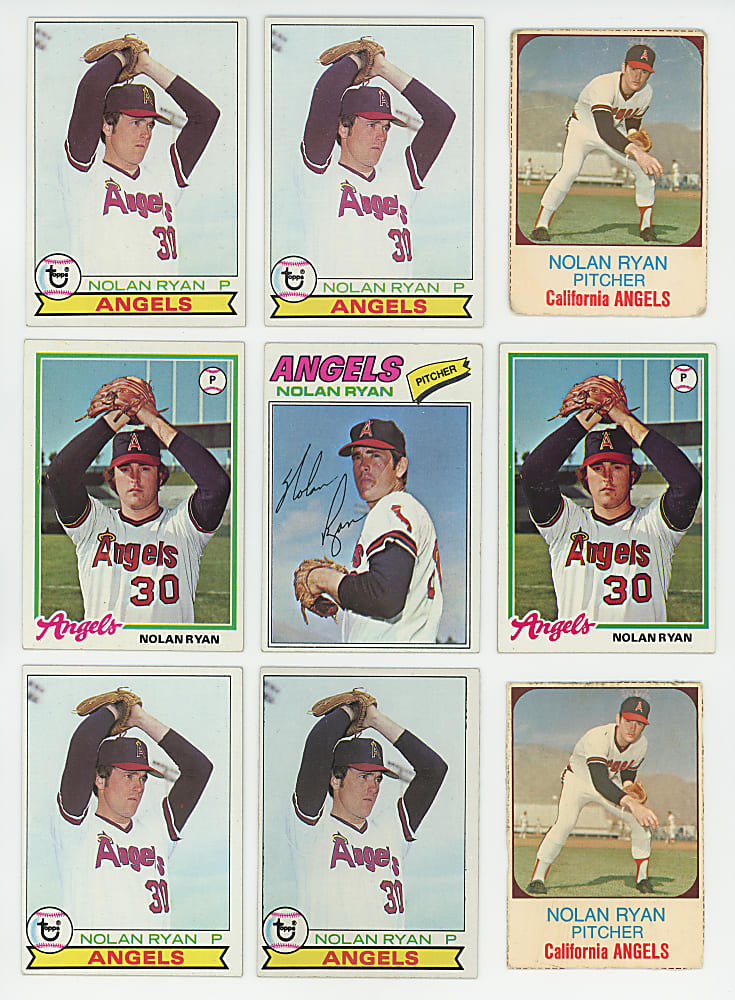 1970-1994 Nolan Ryan Collection (400+) with 1970 Topps #712 High Number