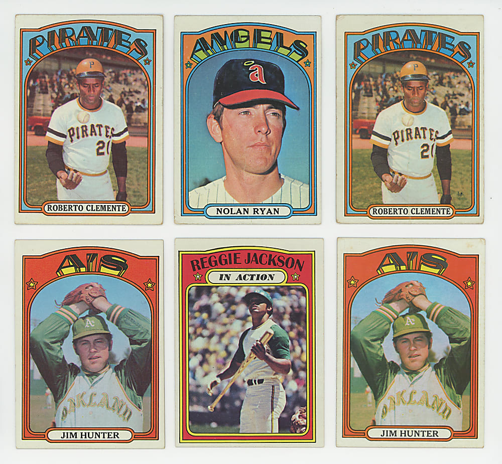 1972 Topps Collection (915) with (33) Hall of Famers & (100+) Mid-High Series