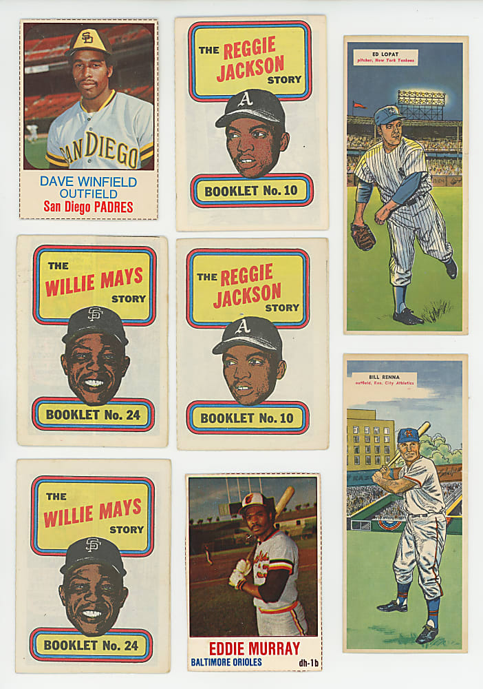 1947-1980 Oddball & Insert Collection (328) with (70+) Hall of Famers - Loaded with Aaron, Mantle & Mays