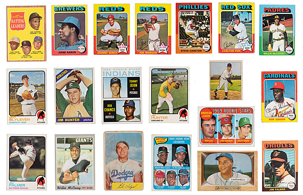 1950-1975 Hall of Fame & Star Collection (31) with Ford, R. Jackson, Killebrew & Stargell Rookies