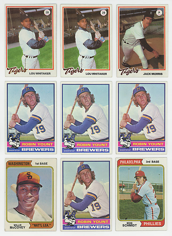 1974-1980 Topps Hall of Fame & Superstar Collection (309) with Aaron, Rose & Ryan - Loaded!