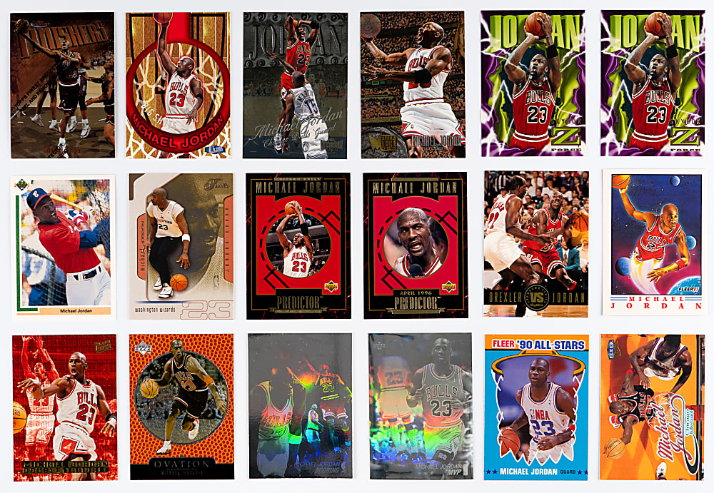 1990s-Modern Michael Jordan Collection (1,000+) with Inserts