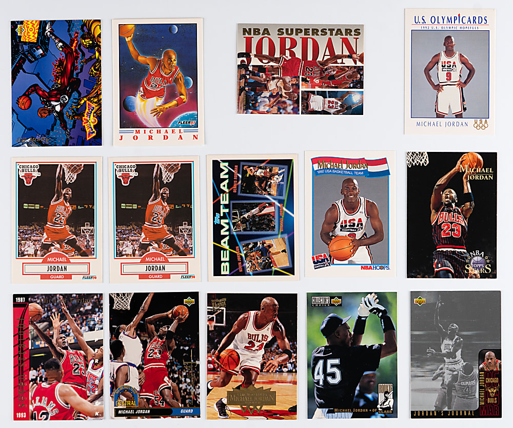 1990s-Modern Michael Jordan Collection (1,000+) with Inserts