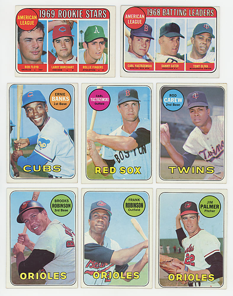 1969 Topps Complete Set (664) Plus One Variation