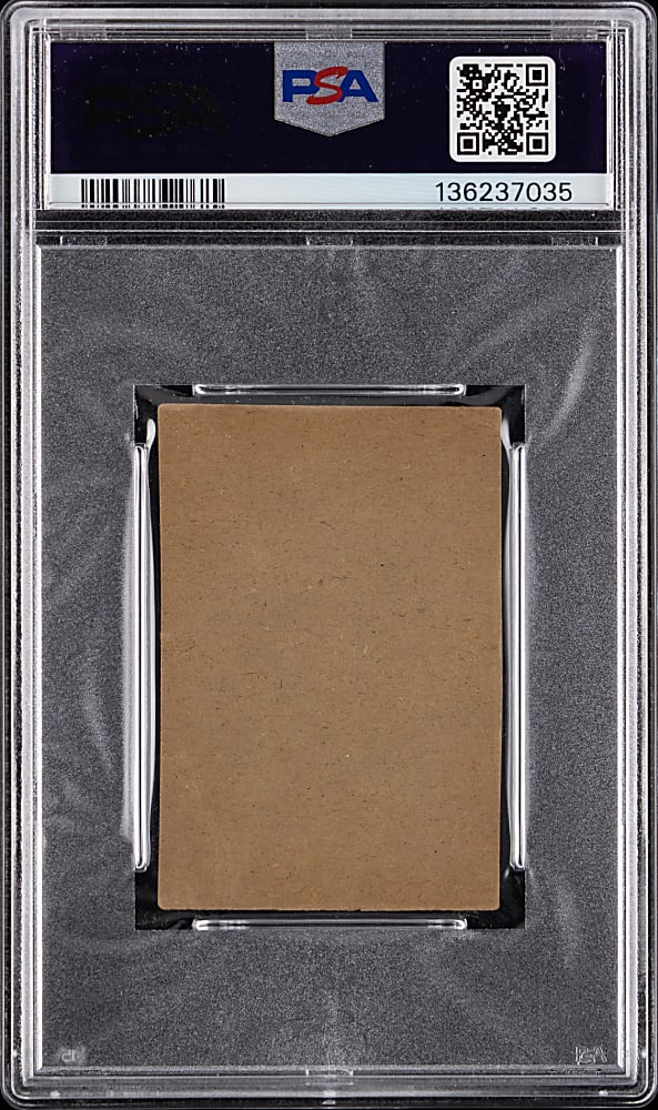 1921 Schapira Bros. Babe Ruth Portrait, No Arrows PSA Authentic - Hand Cut