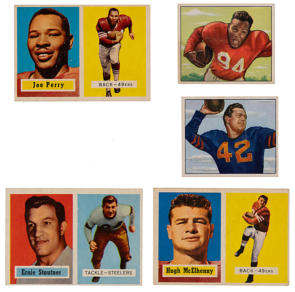 1948-1959 Bowman, Leaf & Topps Football Collection (209) with (50+) Hall of Famers