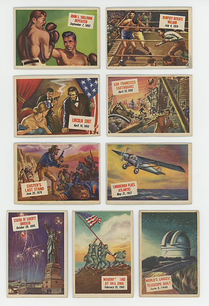 1954 Topps Scoop Complete Set (156)